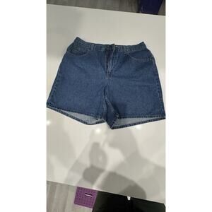 Liz Claiborne Jean Shorts Women's Size 16 Blue Have to Have Classic Fit Denim